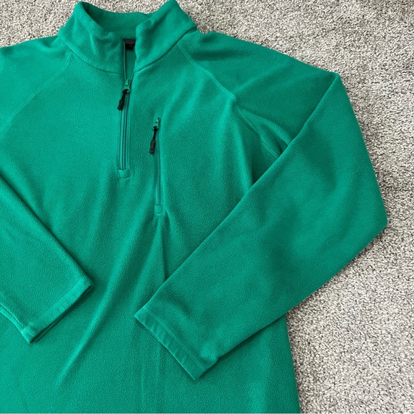 Vintage Oakley jacket womens medium green fleece pullover skater streetwear Y2K - Picture 2 of 11